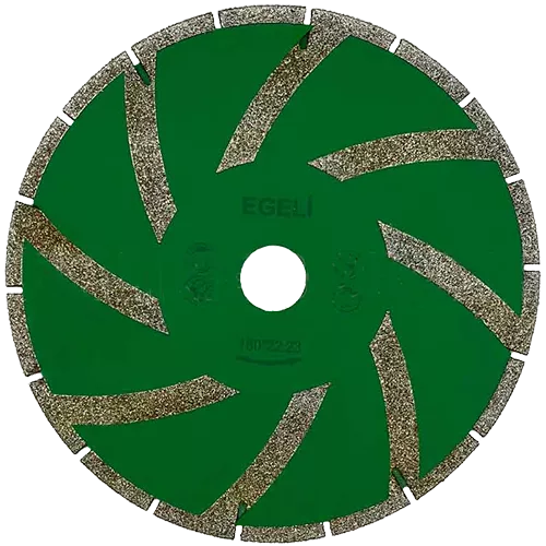 دیسک برشی الکتروپلیت چاکدار ایگلی سایز 180 mm