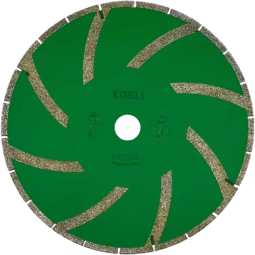 دیسک برشی الکتروپلیت چاکدار ایگلی سایز 230 mm