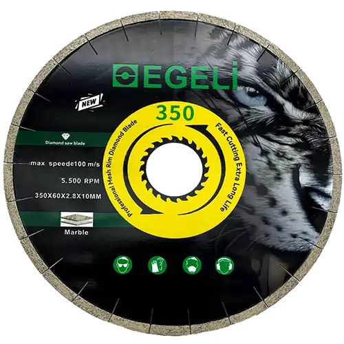 صفحه ماربل بر سایلنت ایگلی سایز 350 mm