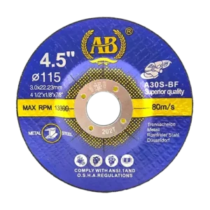 مینی برش آهن AB سایز 115x3 میلیمتر