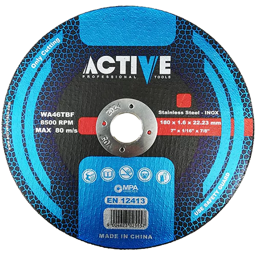 صفحه استیل بر اکتیو 180x1.6 میلیمتر