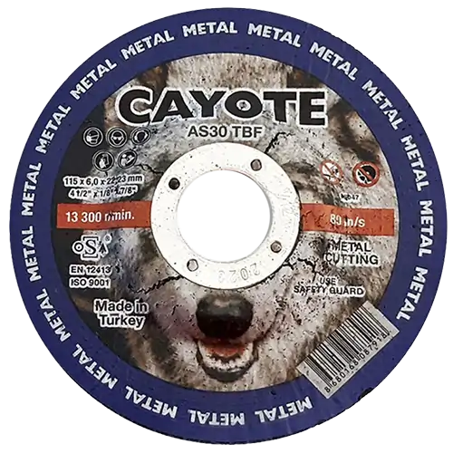 صفحه ساب آهن مینی کایوت ترکیه 115x6 میلیمتر