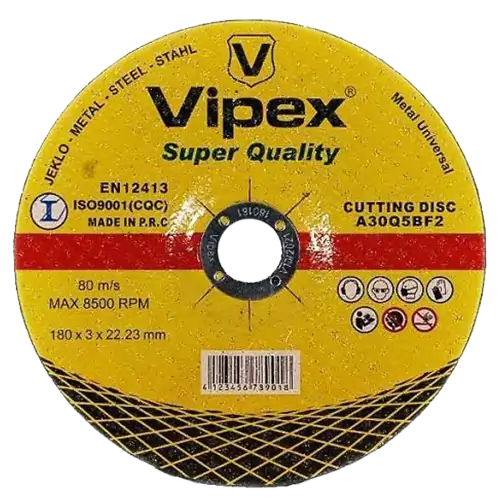 صفحه برش آهن ویپکس 180x3 میلیمتر
