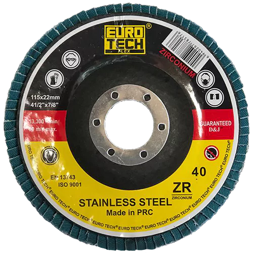 سنباده فلاپ دیسک مینی یوروتک سایز 115