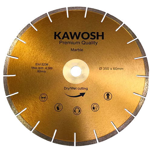 صفحه ماربل بر بزرگ 350 کاوش - سایز سوراخ 60 همراه با شفت 25.4