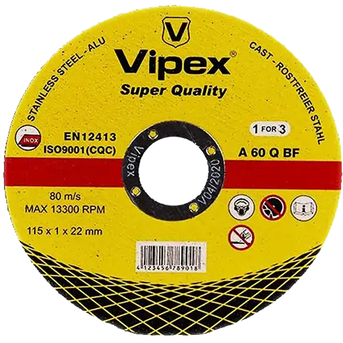 صفحه استیل بر مینی ویپکس 115 میلیمتر