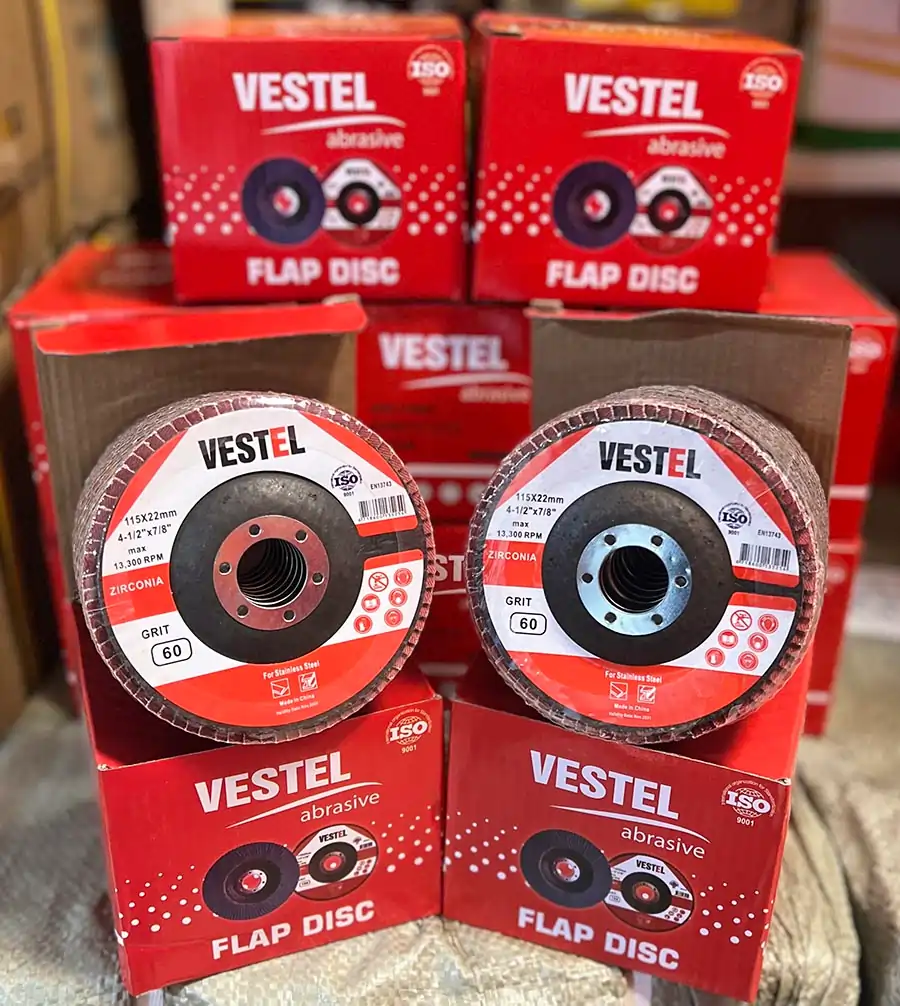 سنباده فلاپ دیسک مینی وستل سایز 115