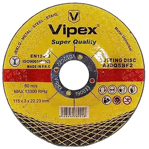 صفحه برش آهن ویپکس 115 میلیمتر