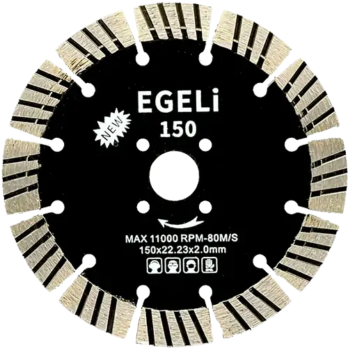 دیسک برش گرانیت ایگلی سایز 150 mm