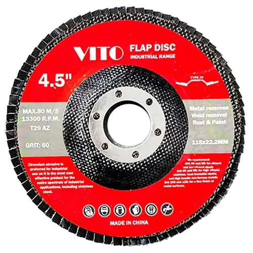 سنباده فلاپ دیسک مینی ویتو سایز 115